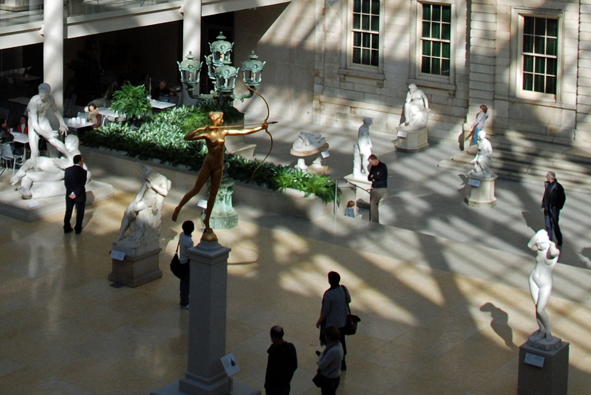 700 Charles Engelhard Court Includes The Struggle of the Two Natures in Man by George Grey Barnard, Diana by Augustus Saint-Gaudens - American Wing